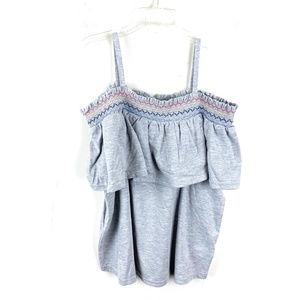 Nowadays Spaghetti Layered Top Size XL